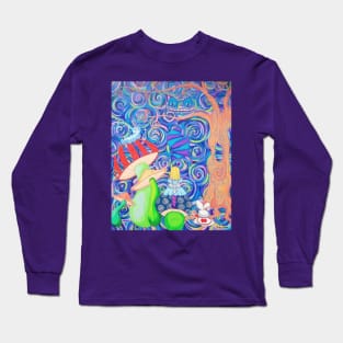 Alice and Cheshire Long Sleeve T-Shirt